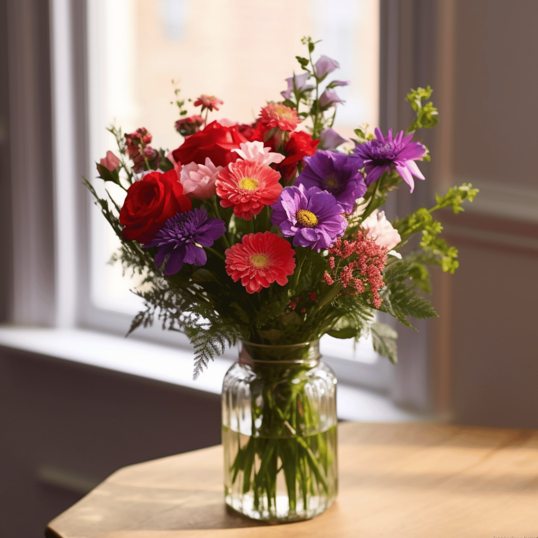 Christmas Flower Posy Christmas Flower Delivery