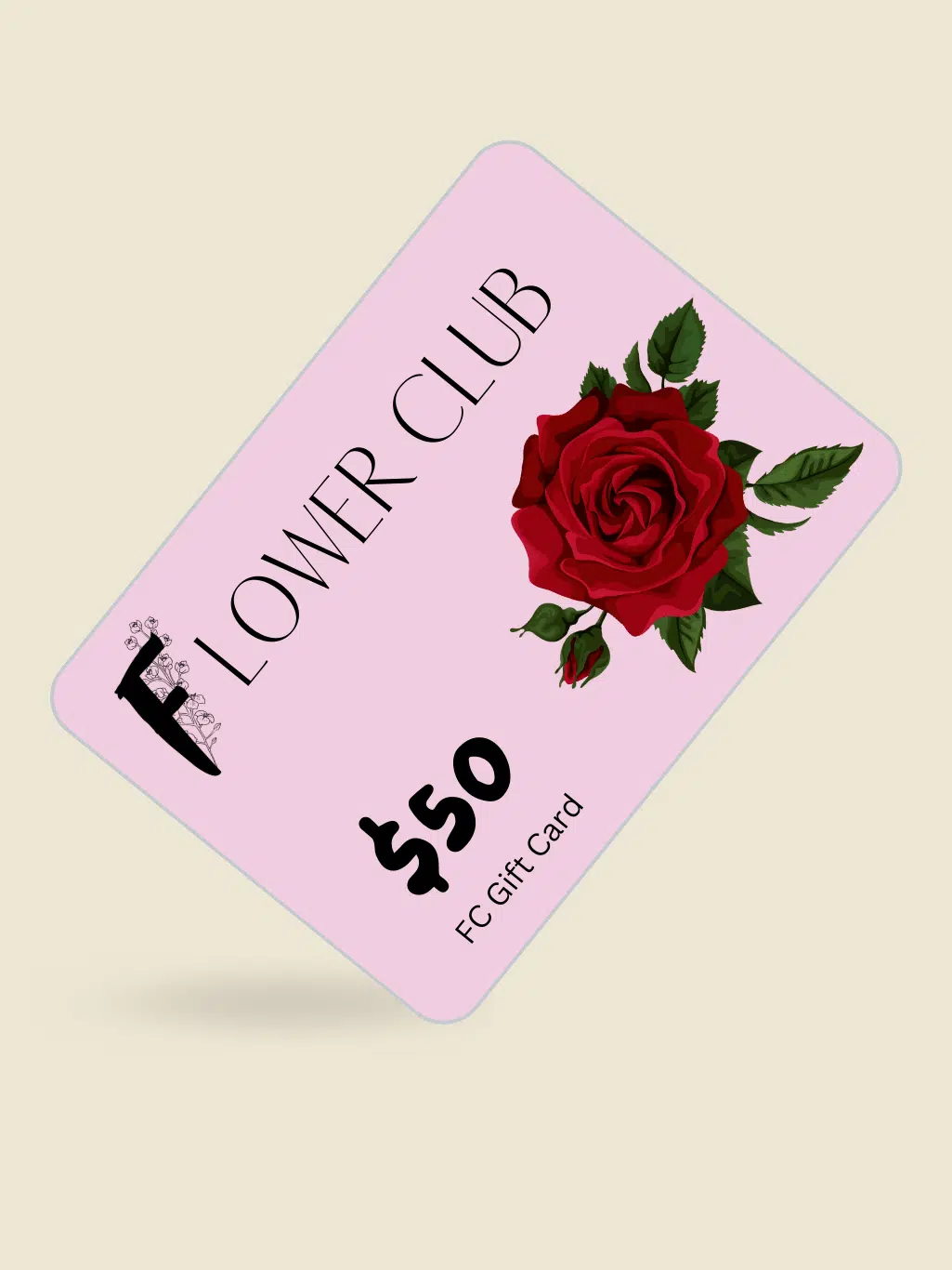 Flower Club $50 gift card