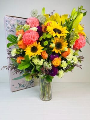 congratulations flower arrangement