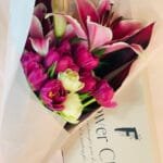 pink flowers bouque