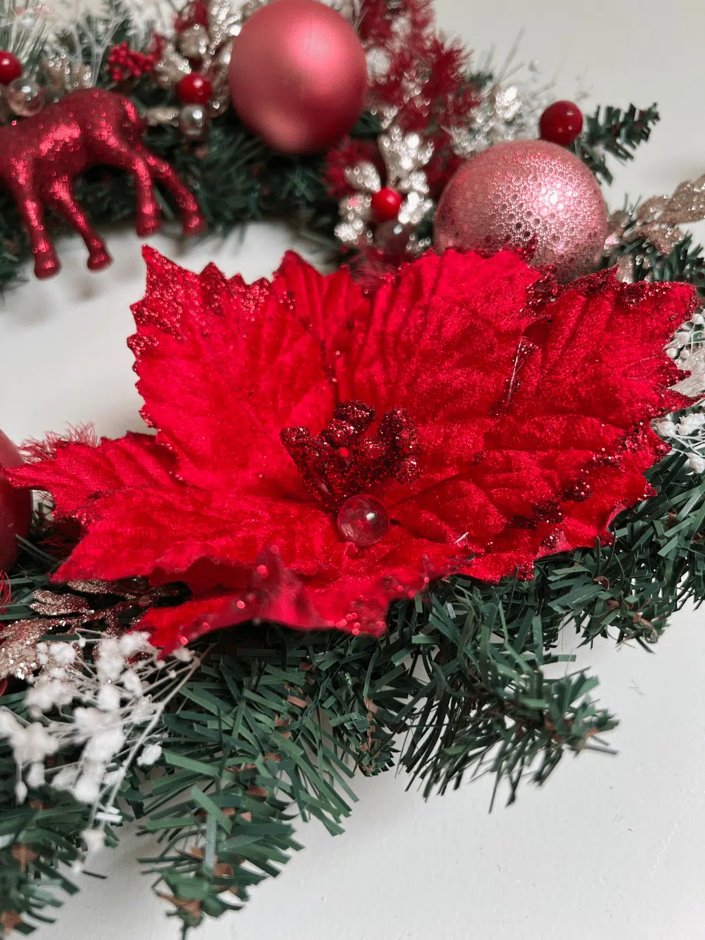 christmas wreath for sale - flower club