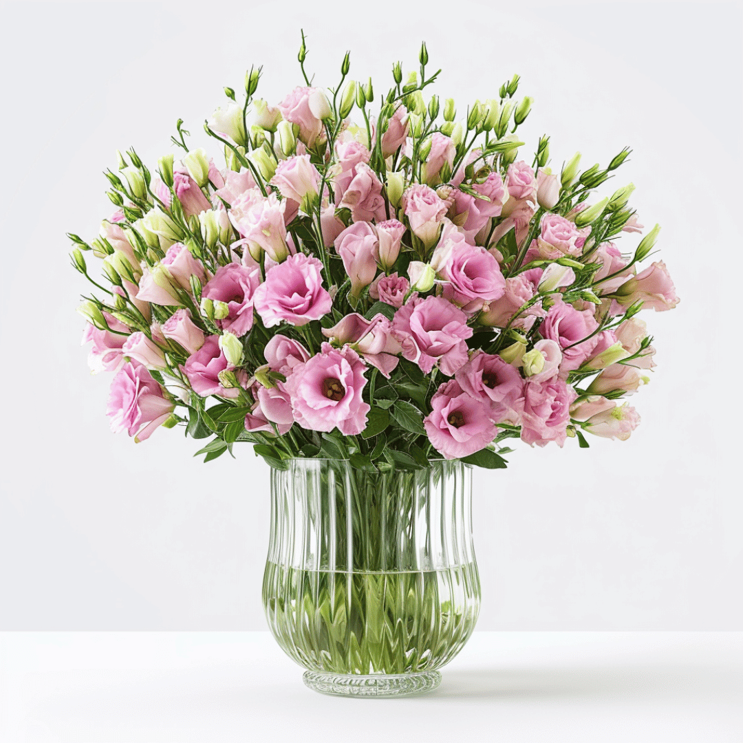 50 Pink Lisianthus Flower Delivery Around Australia 50 Pink Lisianthus Flower Delivery Around Australia